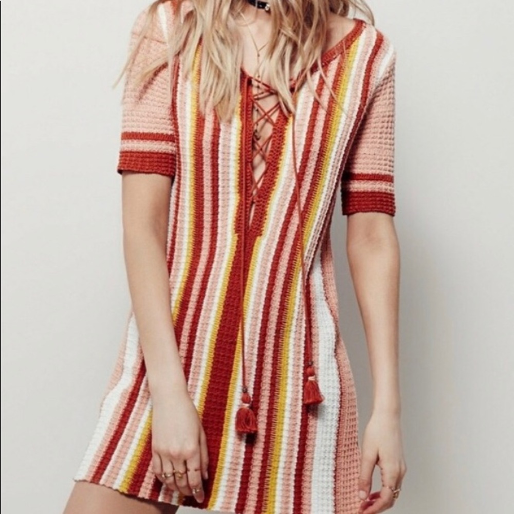 Free People lollipop sweater dress